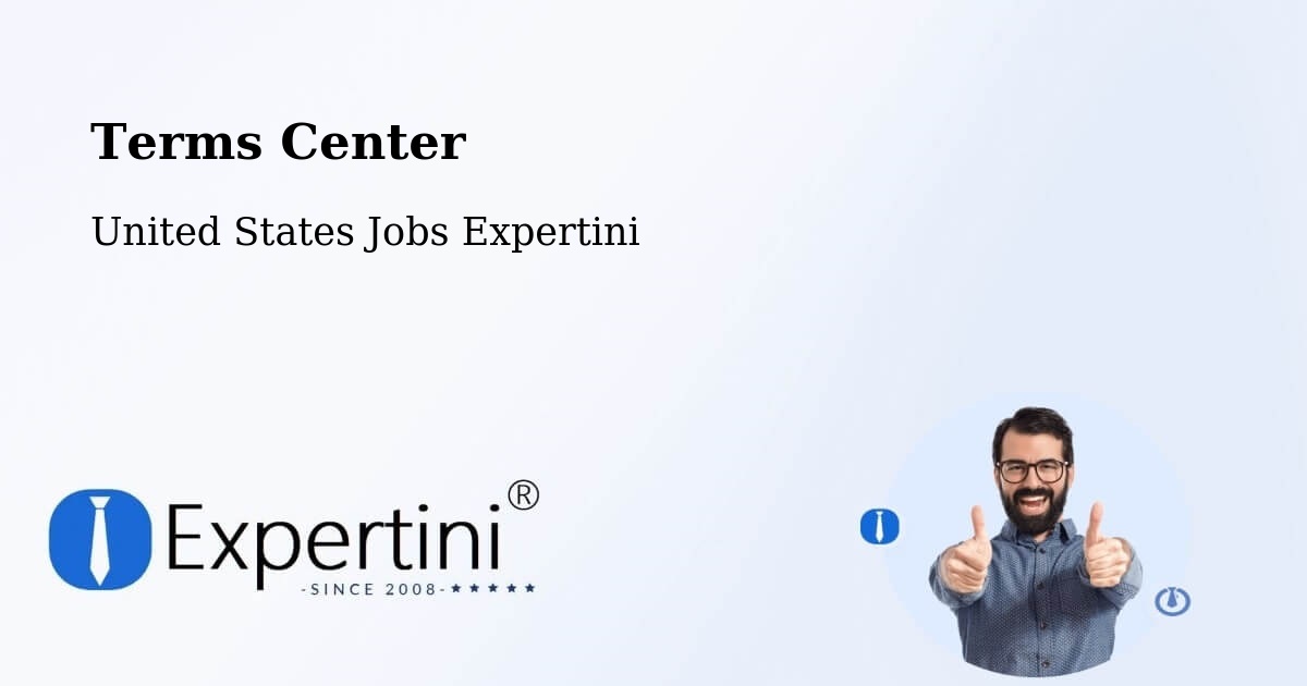 Terms of Service – Bartlesville - United States Jobs Expertini